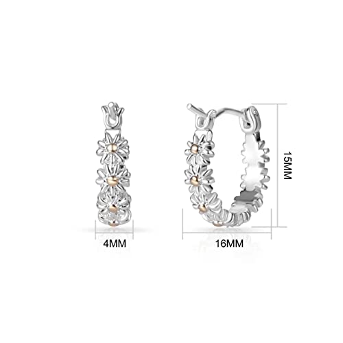 Philip Jones Set collana margherita e orecchini a