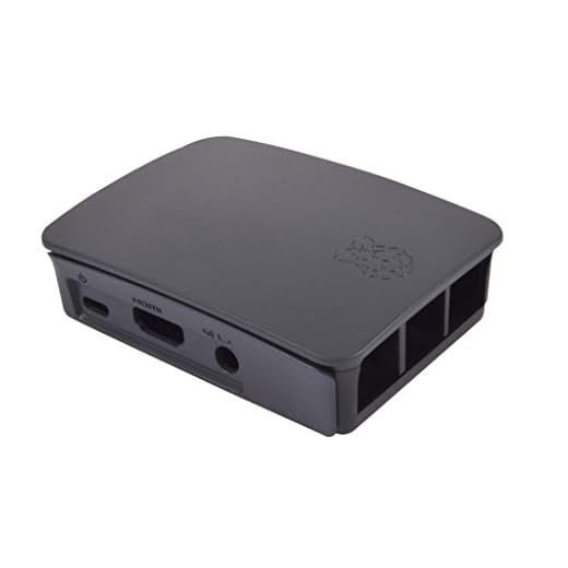 Digitalkey Case per Raspberry Pi3 Model B - Piedini Gomma Inclusi (1pz Nero)