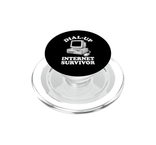 PopSockets Internet commuté MagSafe - Soulagez vos doigts avec ce support fantaisie rigolo