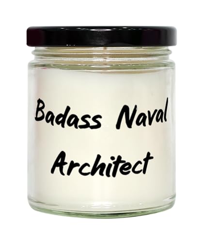 Fun Naval architect Scent Candle, Badass Naval Architect, Gag Gifts for Coworkers from Colleagues, Birthday Gifts, Naval architect mug, Naval architect keychain, Naval architect Tshirt, Naval