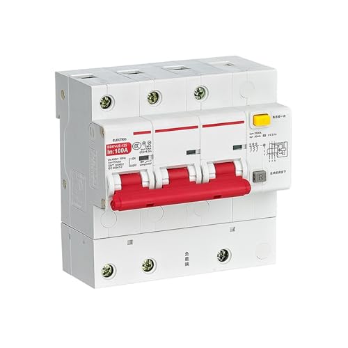 Disjoncteur DZ47vLE-125 3P 63A 75mA pour protection différentielle triphasée
