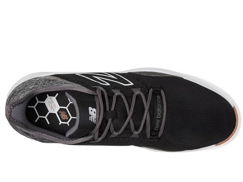 New Balance New Balance Men's Fresh Foam ROAV Golf Shoe, 10 D, Black/Gum