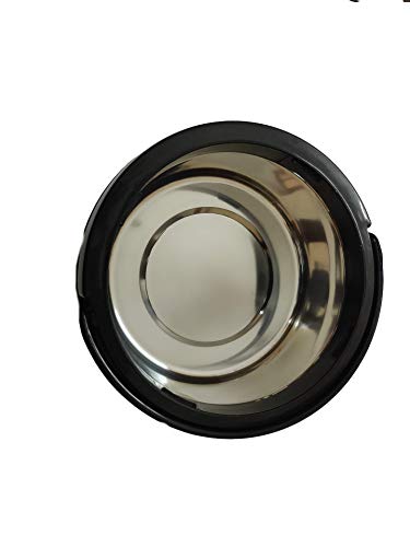 Image of Diamond Crystal Stainless Steel Casserole With Handle, Set of 3, 1200 ml, Steel Silver