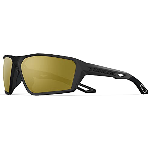 TOREGE Polarized Sports Sunglasses for Men Women Fishing Running Driving Cycling Sunglasses