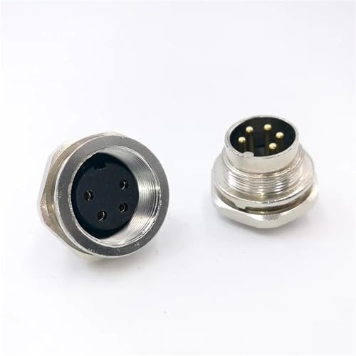Conector M16 hembra 3 pines: solución para conexiones sueltas en paneles traseros