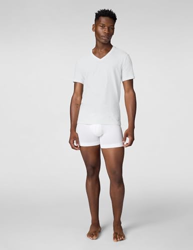 Nike Men's All Day Cotton Stretch Short Sleeve V-Neck Undershirts (2-Pack)4