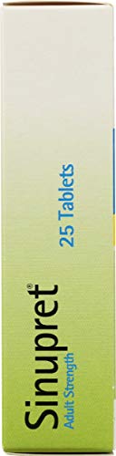 Bionorica, Sinupret Adult Strength, 25 Tablets #TOP4