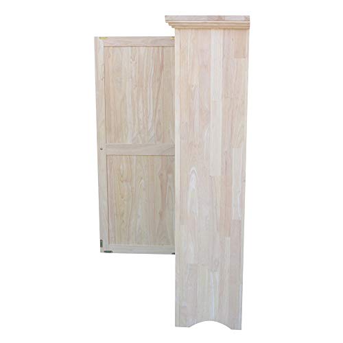 International Concepts Single Jelly Cabinet, 51-Inch, Unfinished #TOP6