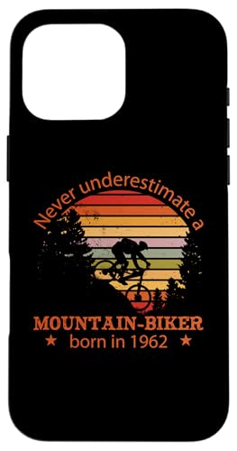 MTB Mountain-Biker ] }EeoCN re[W 1962 N܂̒a] X}zP[X iPhone 16 Pro Max p