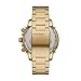 Diesel Men's 48mm Griffed Quartz Stainless Steel Chronograph Watch, Color: Gold (Model: DZ4573)