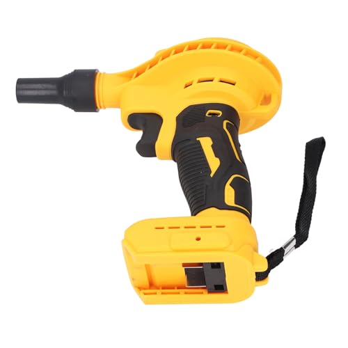 Eujgoov Soplador de Polvo Inalámbrico, Mini Inflador de Aserrín de Hojas Recargable de Mano, Batería de 18 V Compatible con DW, Potencia de Alto Volumen para Limpieza de Jardines
