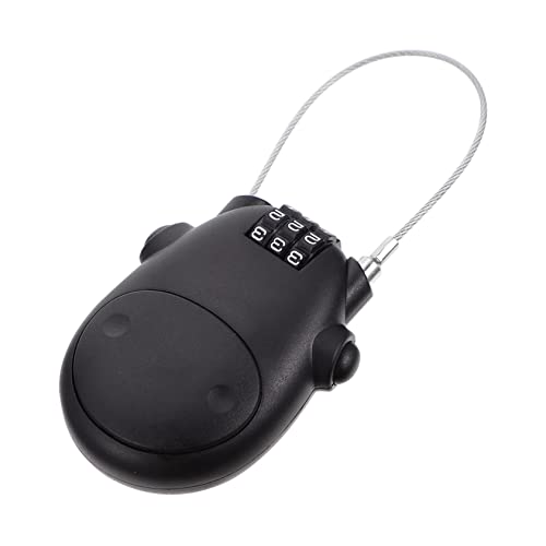 KOMBIUDA Theft Password Lock for Helmets Bikes and Motorcycles Durable Steel Cable Lock for Enhanced Security Convenient and Design Versatile Use for Various Vehicles