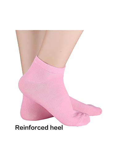 Image of Allegra K Athletic Low Cut Ankle Socks-Stretch Cuffs Soft 10 Pairs