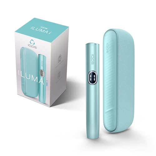 IQOS ILUMA i Kit Breeze Blue - Tabakerhitzer (in 5 Farben) - für TEREA Tabaksticks - unsere beste Alternative zur Zigarette