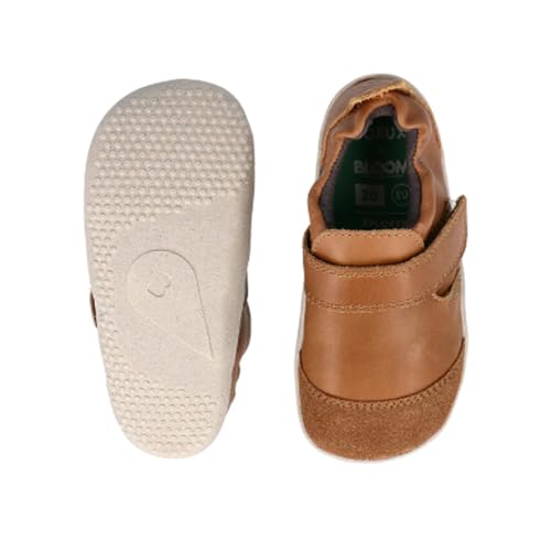 Bobux Xplorer Marvel Caramel Soft Leather Shoe with Suede Toe-Cap, Adjustable Strap2