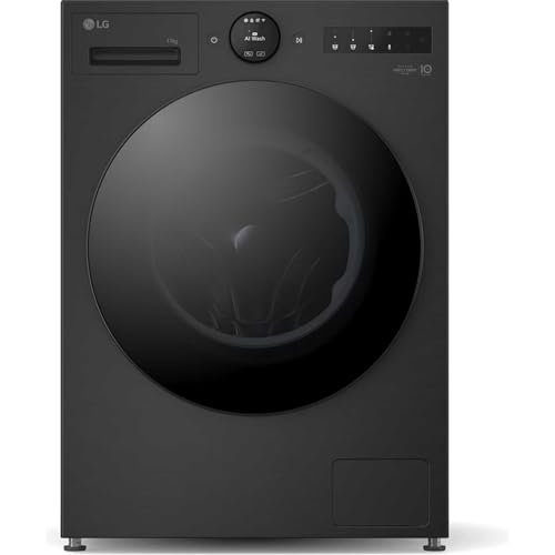 LG F4X7011TBB 11kg Washing Machine 1400rpm Spin - Black