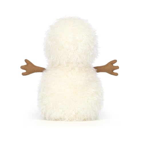 Image of Jellycat Little Snowman Stuffed Toy, 7 inches - Snowman Plush - Classic Children's Toy Decor