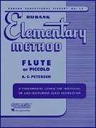 Paperback Rubank Elementary Method Flute or Piccolo (Rubank Educational Library No. 38) Book