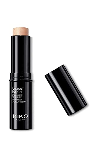 Kiko Milano Radiant Touch Creamy Stick Highlighter 100 Gold Old Iluminador en Stick, Textura Cremosa y Acabado Radiante