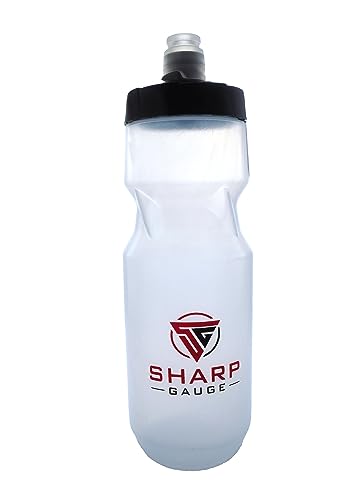 Sharp Gauge Cycling Water Bottle with Twist Lock 24oz