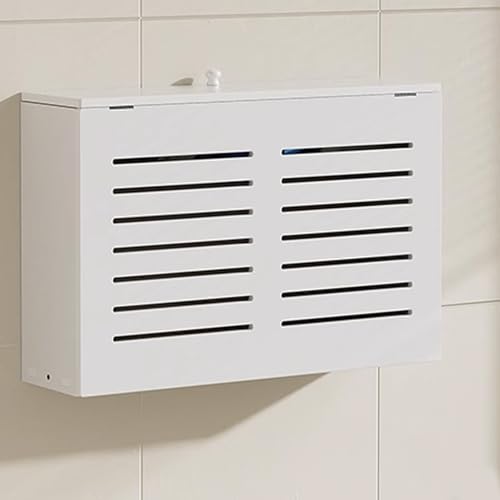 Estante para gabinete de calefacción y mueble de baño blanco