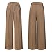 MGWDT Women’s Dress Pants Fall Fashion 2024 Wide Leg Pants Casual for Work High Elastic Waisted Fall Season Trousers Khaki 2