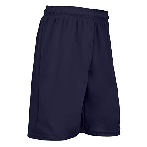 Short en polyester Champro marine taille L lot de 12