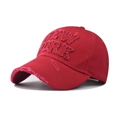 Gorra de béisbol unisex con bordado New York miniatura 1
