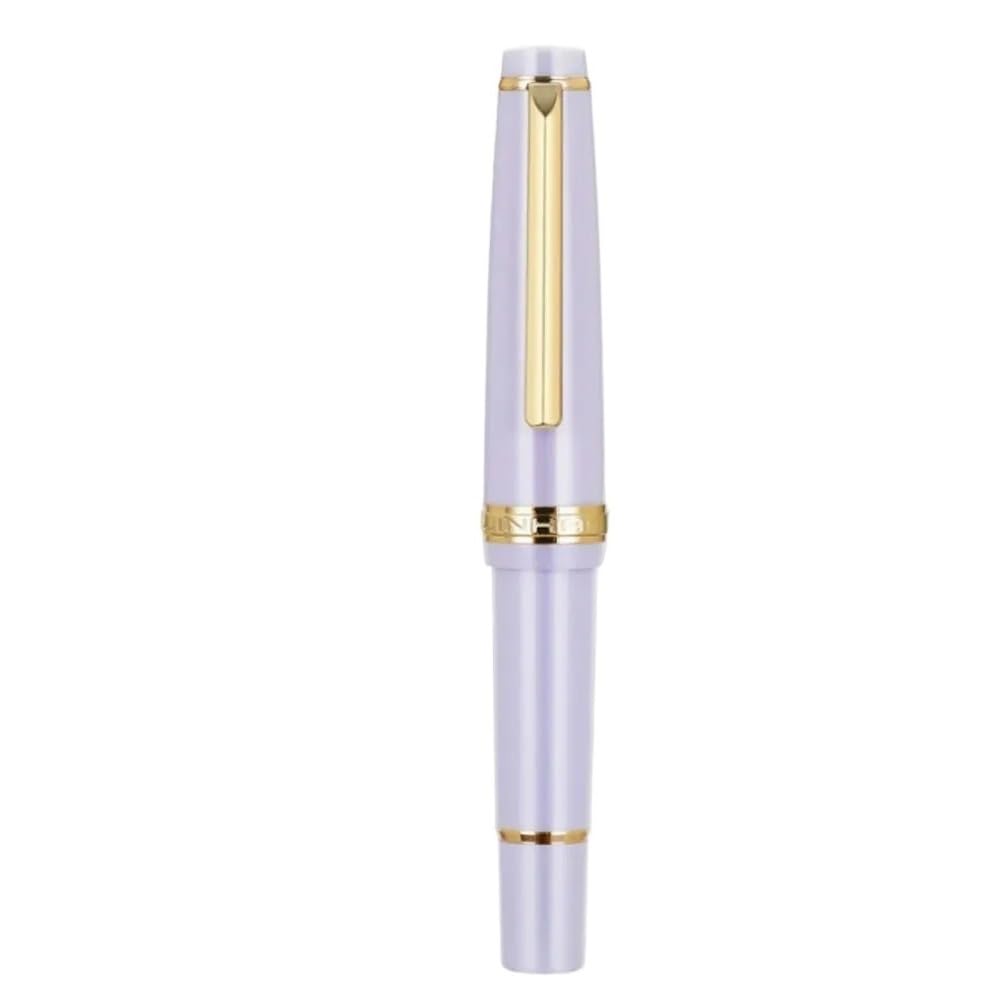 Stylo plume or et lavande XMKT l'élégance d'une écriture fine