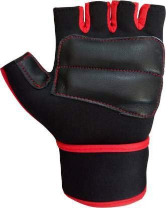 5 OClock Sports Lycra Netted Wrist Support Gloves Pair Gym & Fitness Gloves (Red) Gym & Fitness Gloves (Black, Red) (B08FGVK14R) Amazon Price History, Amazon Price Tracker
