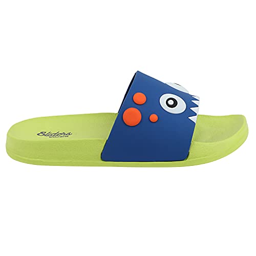 Image of WELCOME Unisex-Child Kids Flip-Flop Soft Comfortable Indoor & Outdoor Slippers Stylish Non-Slip Slide Home Casual Chappals For Boys & Girls
