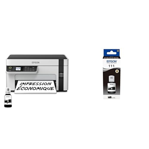 Epson EcoTank ET-M2120 Plus zusätzliche Tintenflasche (Schwarz)