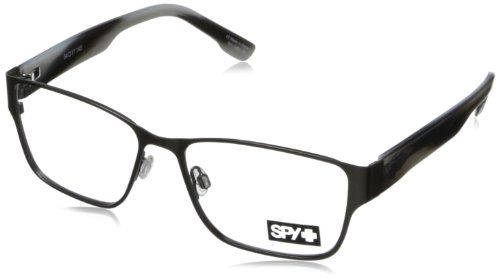 Spy Jett Rectangular Eyeglasses,Gunmetal & Greystone,54 mm