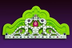 Silicone Plastique Majestic Tiara Mould