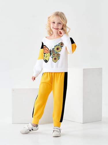 Image of Axumity Toddler Baby Girls Clothes Long-sleeve Tie Dye Hoodie Sweatshirt Pants Hooded Outfit Set