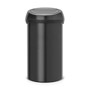 Brabantia Touch Bin Prullenbak 60L – Matt Black