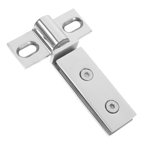 DOITOOL Stainless Steel Pivot Hinge for Shower Door Dual Hole Heavy Duty Easy Install Bathroom Hardware
