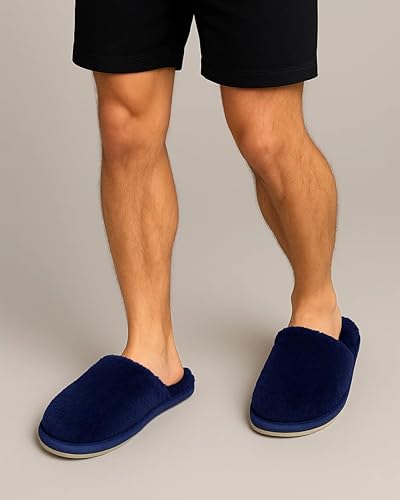 Image of Premium Fur Home Slippers For Women & Men For Winter Capet Slippers for Bedroom Indoor Carpet house slides