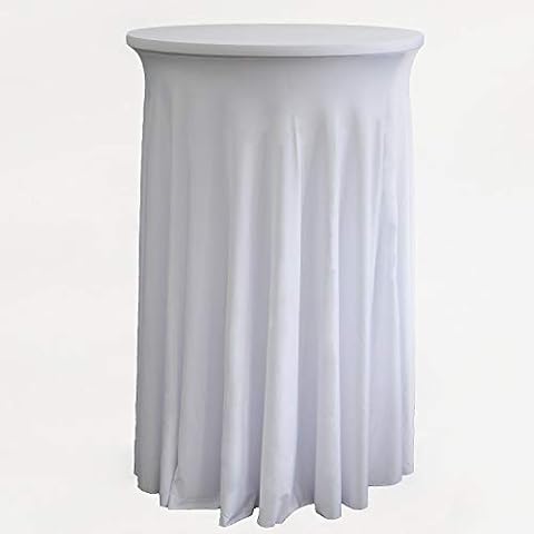 Decor Essentials Spandex Lycra Cóctel Mesa De BAR Falda Fundas Cover