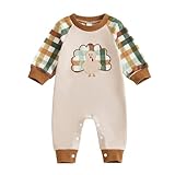 Photo Gallery generisch bambino ragazzi ringraziamento tacchino applique tuta plaid colore manica lunga tutina vestito per neonati neonati, beige., 3-6 mesi Photo Gallery generisch bambino ragazzi ringraziamento tacchino applique tuta plaid colore manica lunga tutina vestito per neonati neonati, beige., 3-6 mesi