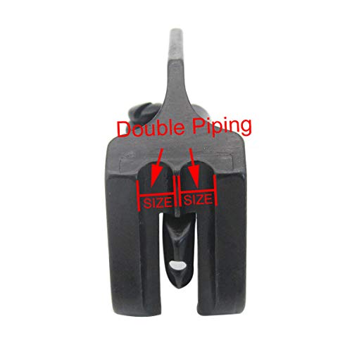 Pie para coser doble cordón 1/4" compatible varias marcas miniatura 3