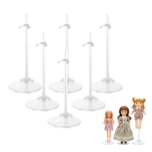 SUPVOX 12 peças suporte de bonecas expositores para figura de ação Barbie Dolls