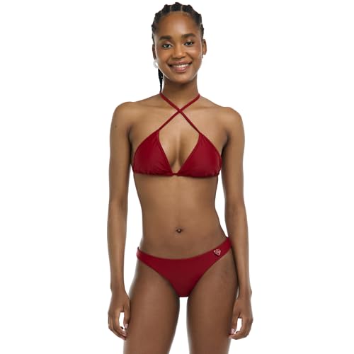 Body Glove Women's Smoothies DITA Solid Slider Triangle Bikini Top Swimsuit2