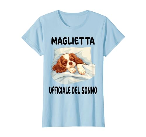 Funny Cavalier King Charles Spaniel Official Sleepshirt design Abbigliamento per donne, uomini e bambini.