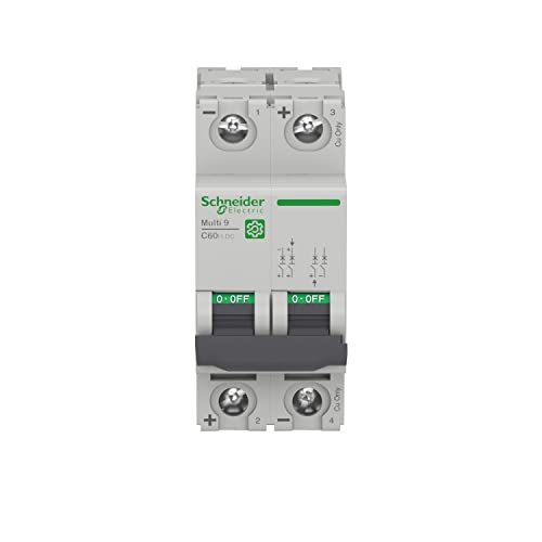 Schneider M9U21216 Multi 9 °C60H OEM LS Switch DC 2 Pin 16 A C Char. 500 V DC UL1077 - Image 2