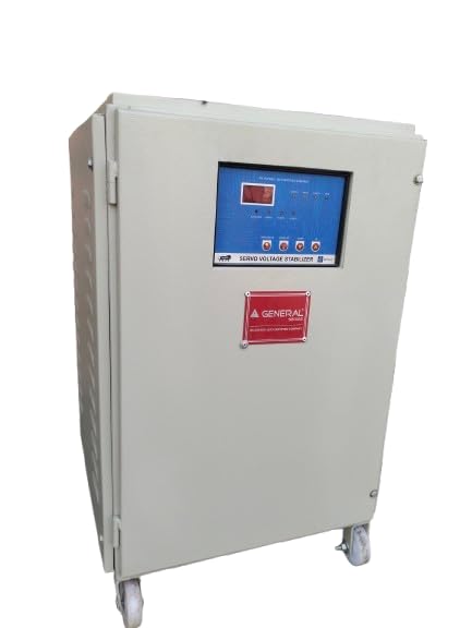 15 KVA/13KW Servo Stabilizer Specially Design for Asic Miner Input Working Range (140V-280V) (India's First Servo with Inbuilt Voltage Protector)(Fully Copper Winding Coil)