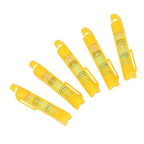 Nivel de cuerda banapoy para albañilería, 5 piezas mini nivel de cuerda para plomería y alicatado, diseño compacto y ligero para lectura rápida miniatura 2