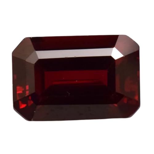 Grenat naturel émeraude 13,16 x 8,79 mm, gemme de haute joaillerie