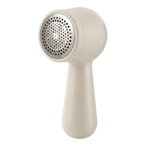 Rasoir Anti Bouloche Électrique, Vetement de USB Rechargeable Portable, Lames en Acier Inoxydable, Convient pour Les Pulls/vêtements/Rideaux/Tapis, 2 Lame de Rechange