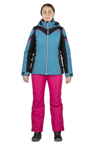 Brugi Tuta Completo Sci donna AF2V MPQQ 3.000mm Waterproof Regular Fit GIACCA + PANTALONE
